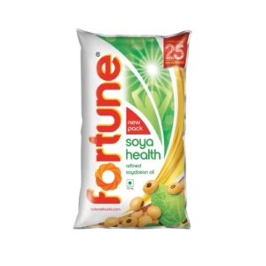 Fortune soya health refined soyabean oil (870g)